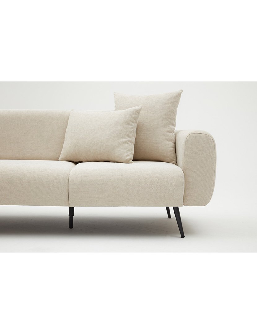 Sofá Chaise Longue Esquerdo Side Creme