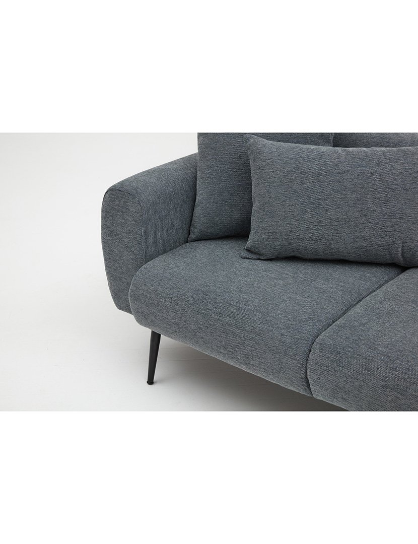 Sofá Chaise Longue Direito Side Antracite