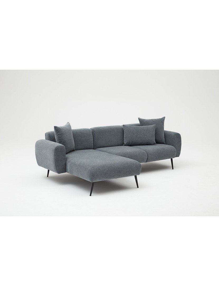 Sofá Chaise Longue Esquerdo Side Antracite