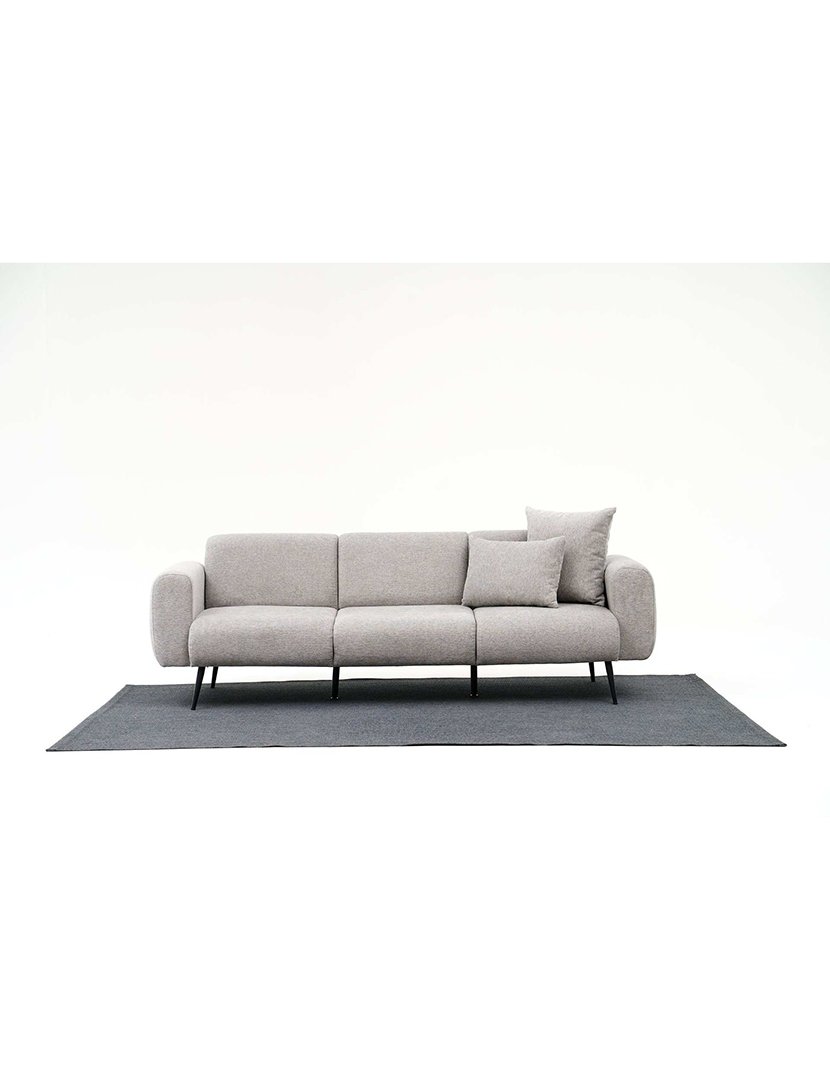 Sofá 3L Side Cinzento Claro