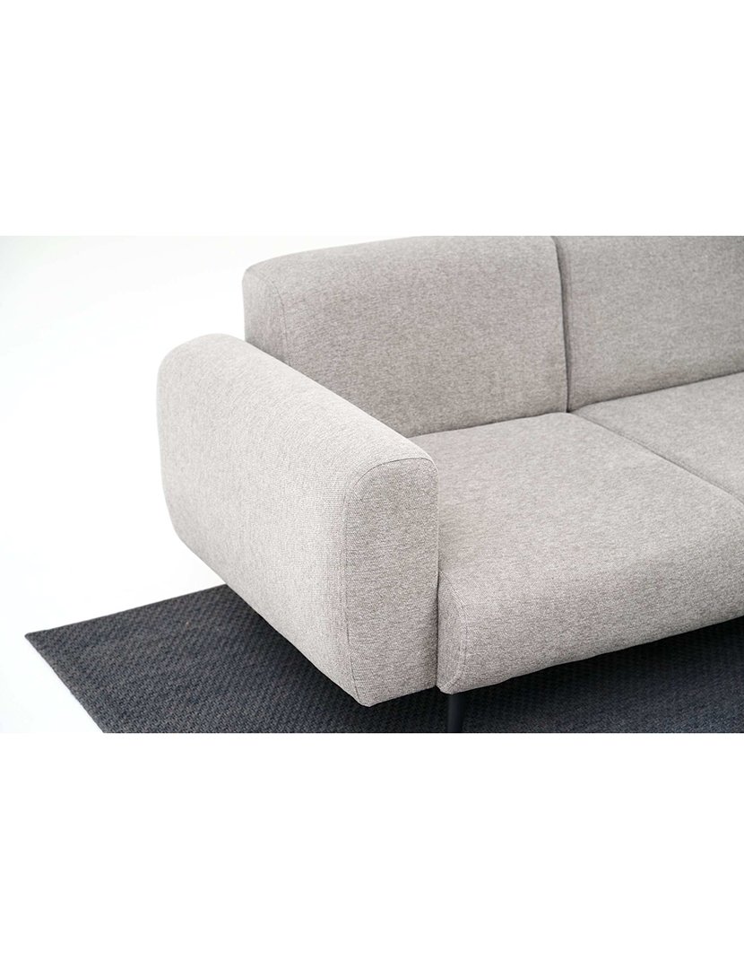 Sofá 3L Side Cinzento Claro