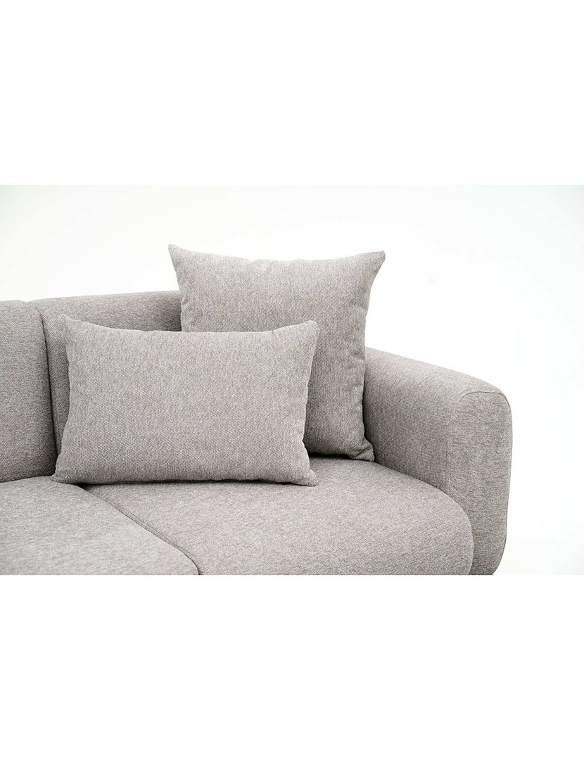 Sofá 3L Side Cinzento Claro