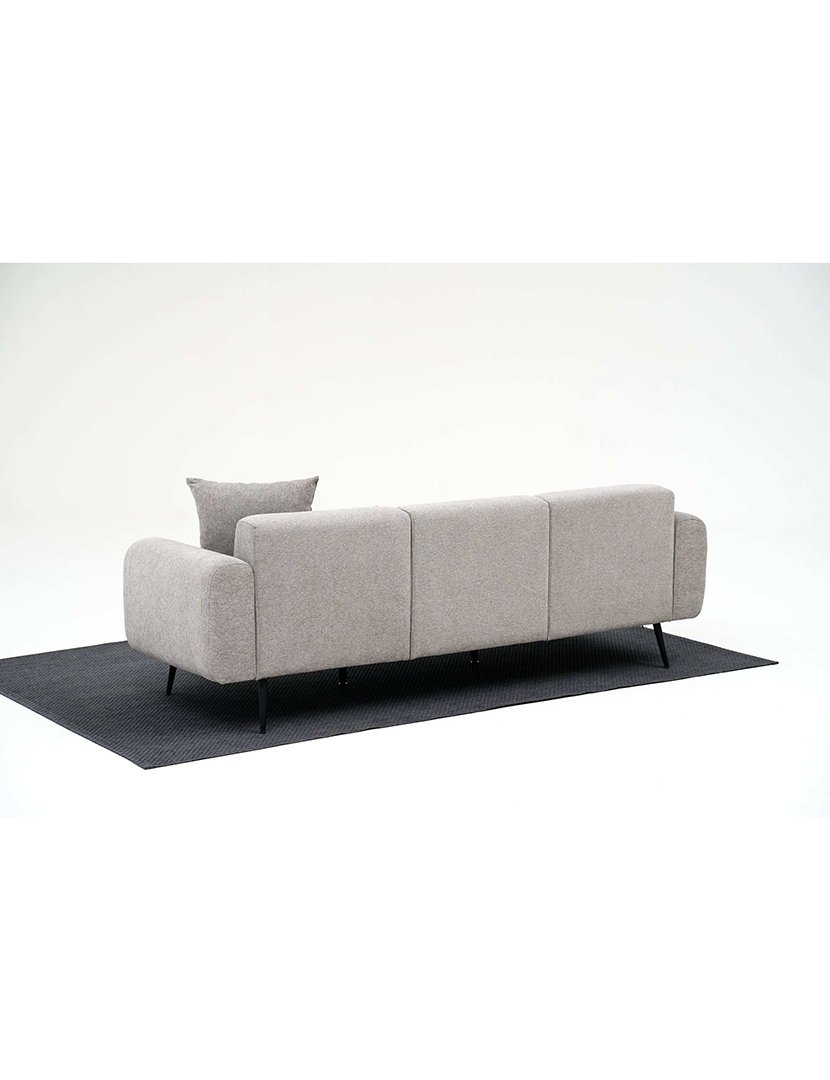 Sofá 3L Side Cinzento Claro