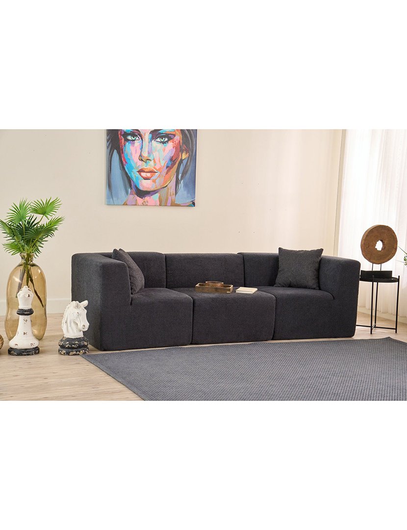 Sofá Modular 3L Raks Antracite