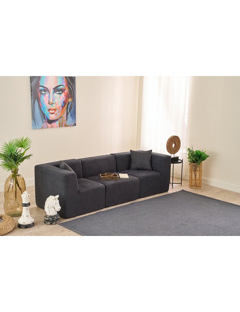 Sofá Modular 3L Raks Antracite