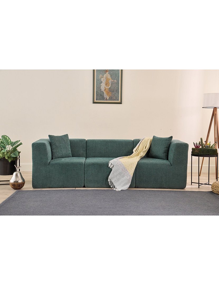 Sofá Modular 3L Raks Verde