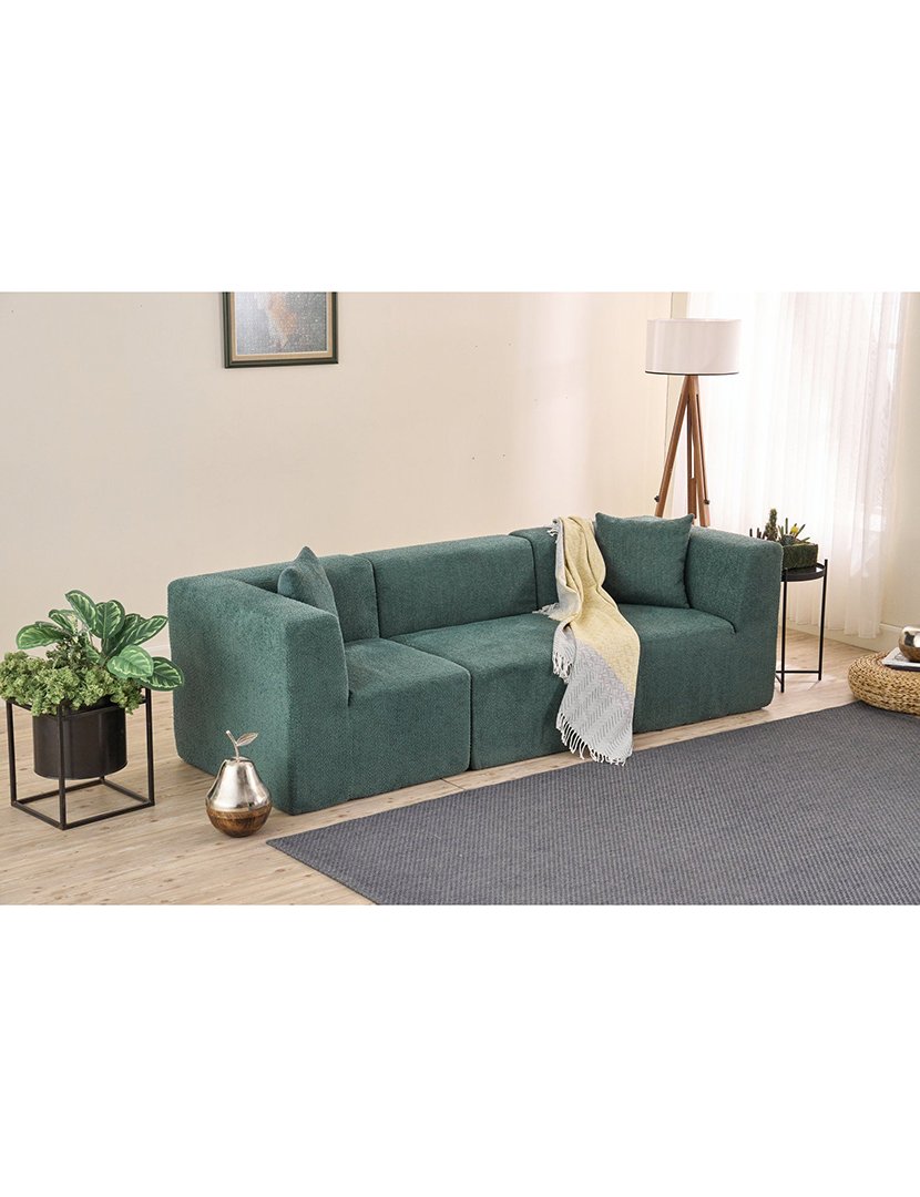 Sofá Modular 3L Raks Verde