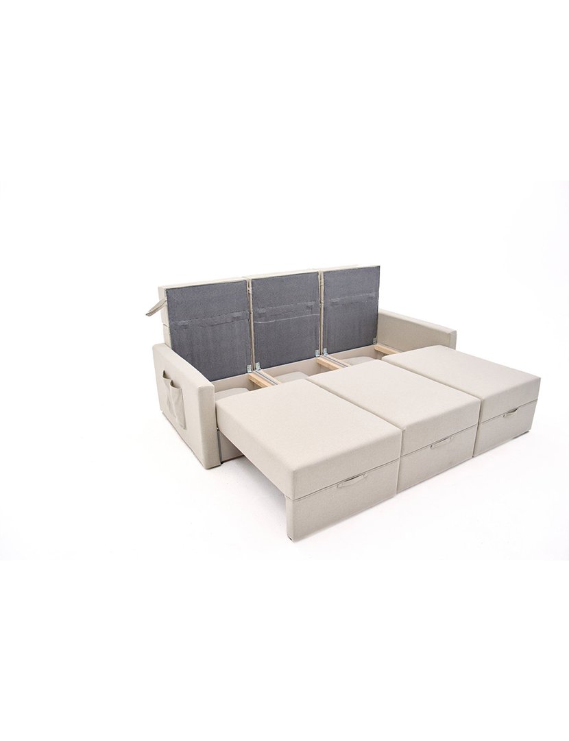 Sofá Cama 3L Saros Creme