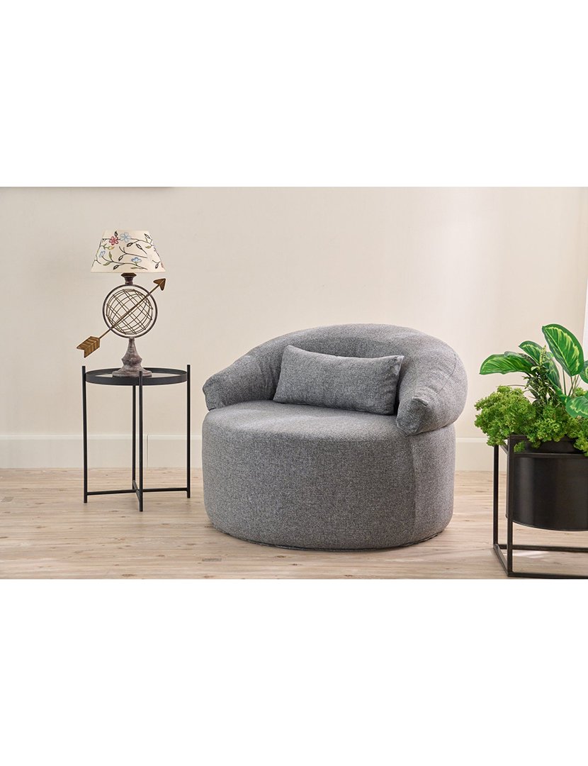 Poltrona Pitta Cinzento