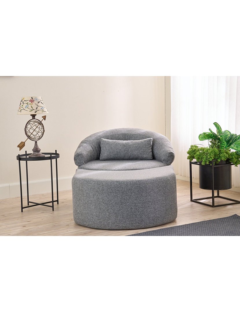 Poltrona Convertível Pitta Cinzento