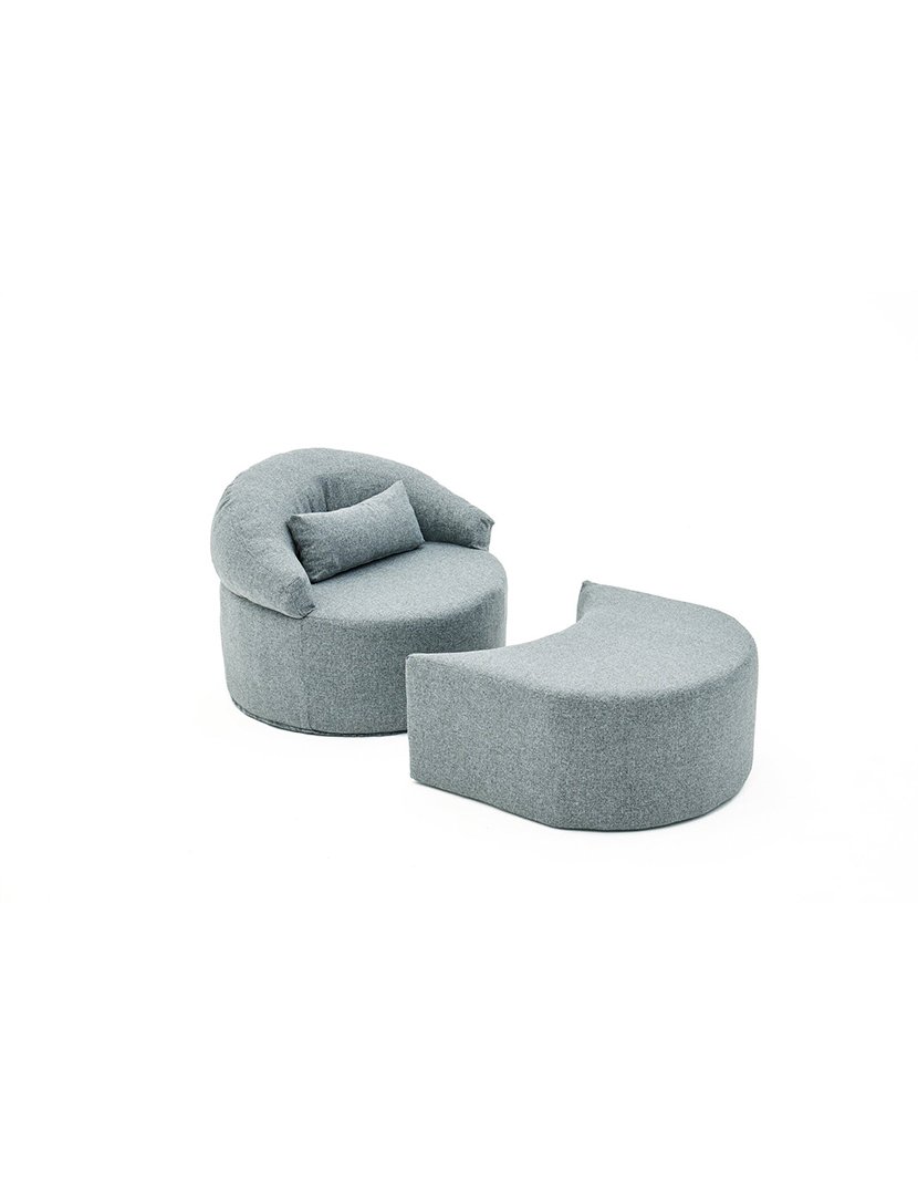 Poltrona Convertível Pitta Cinzento