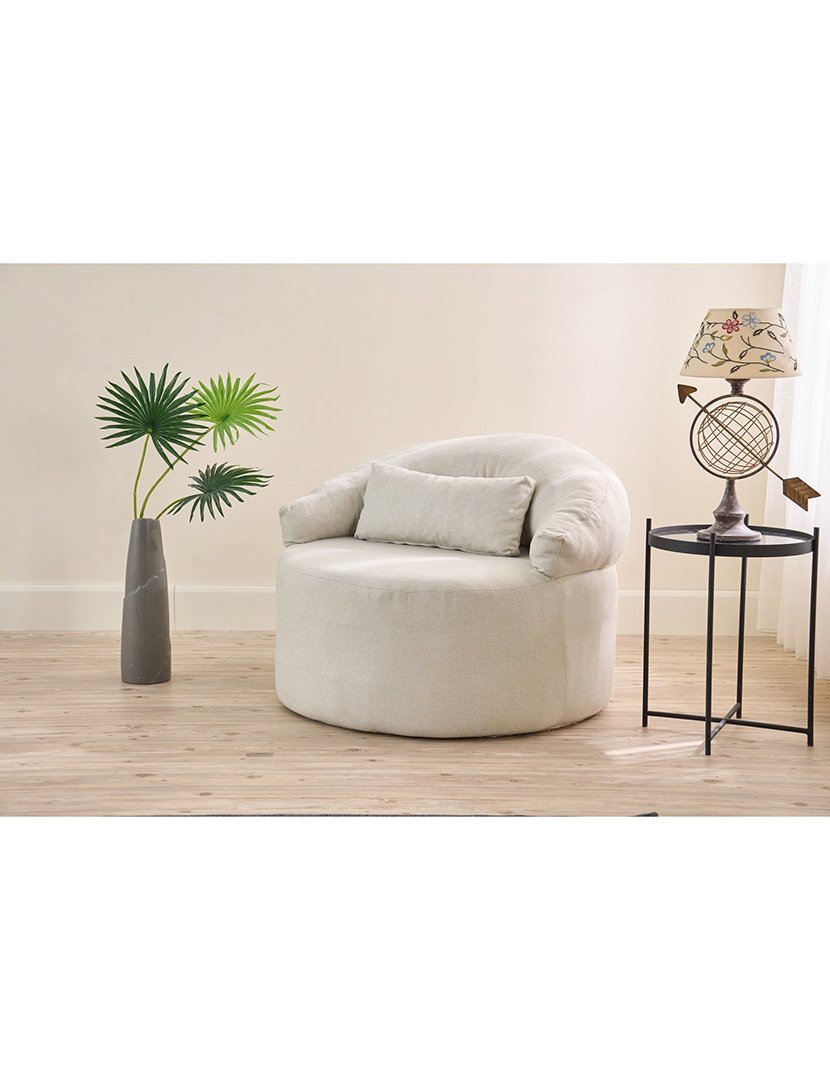 Poltrona Pitta Creme