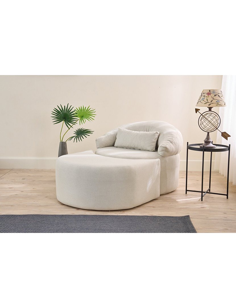 Poltrona Convertível Pitta Creme