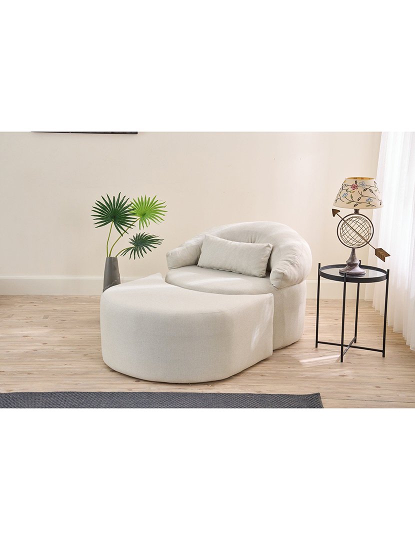 Poltrona Convertível Pitta Creme