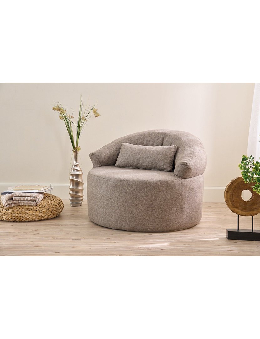 Poltrona Pitta Castanho