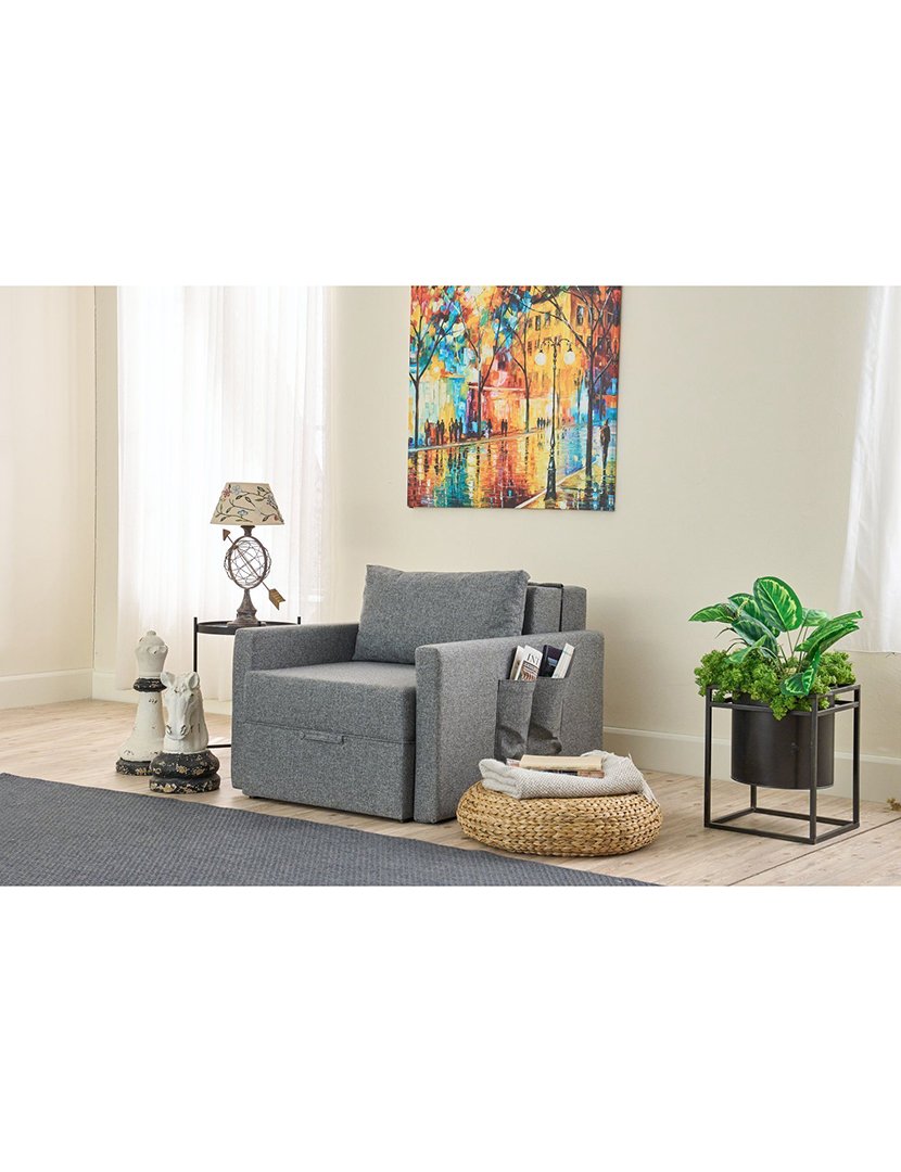 Poltrona Convertível Saros Cinzento