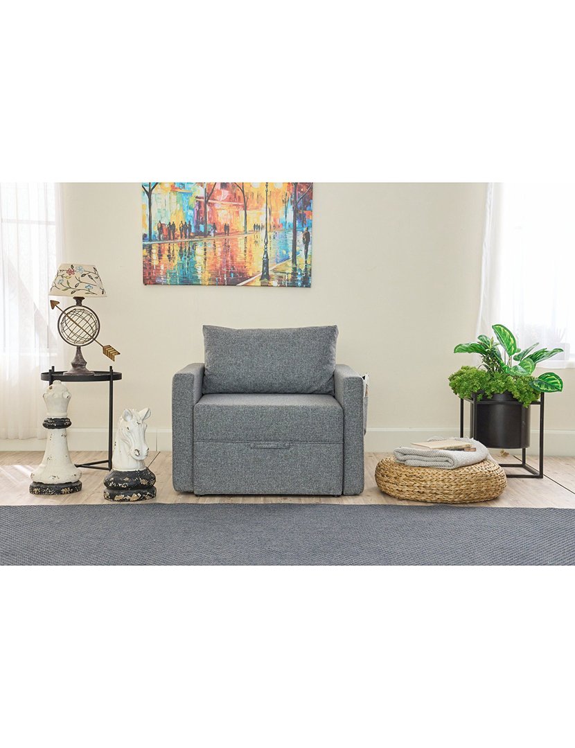 Poltrona Convertível Saros Cinzento