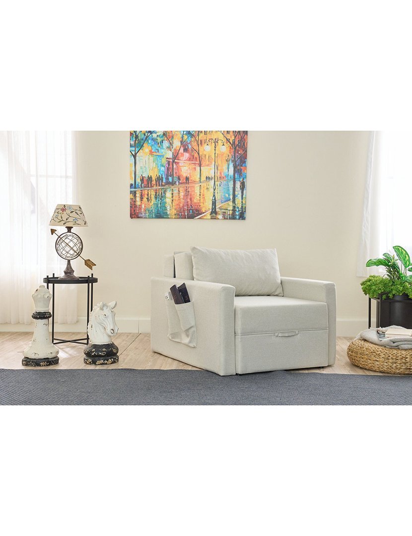 Poltrona Convertível Saros Creme