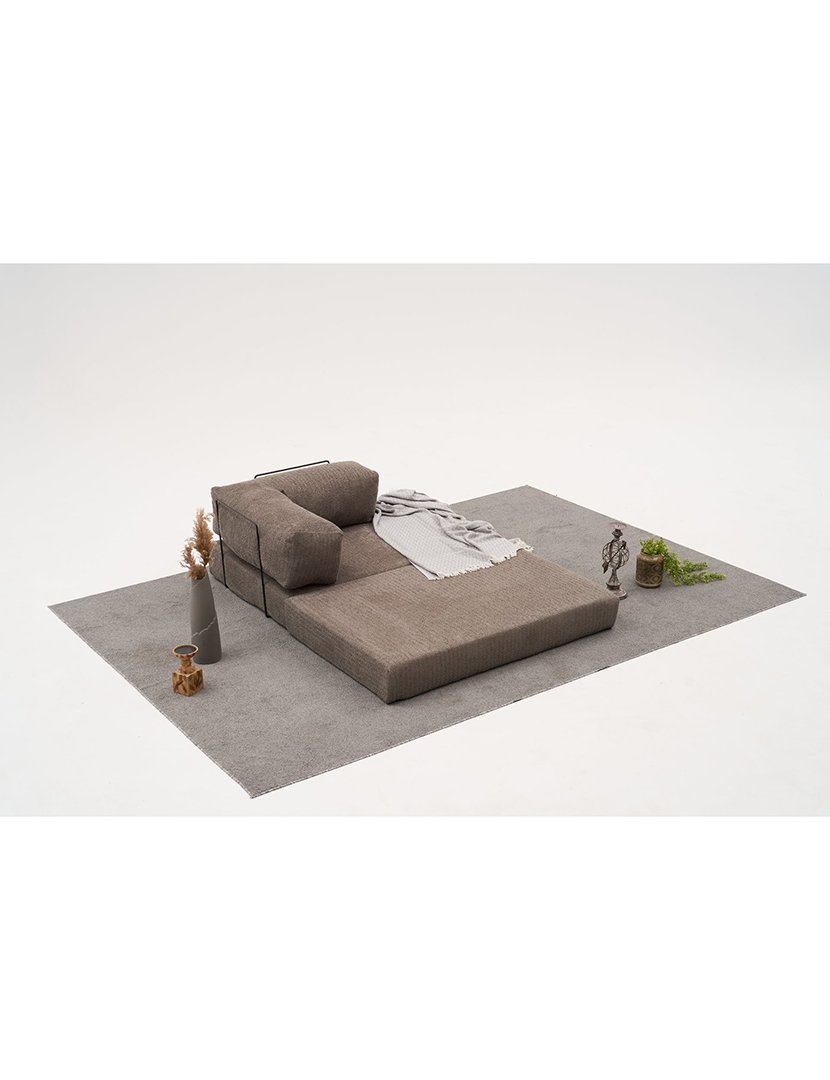 Módulo Chaise Longue Comfort Cinzento
