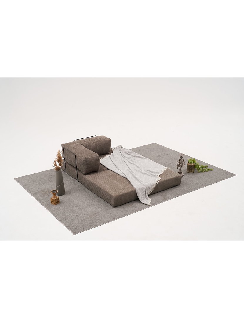 Módulo Chaise Longue Comfort Cinzento