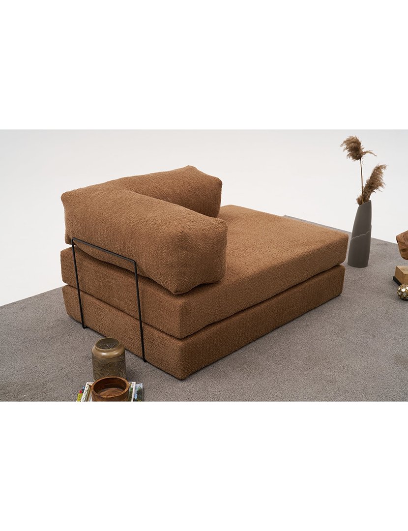 Módulo Chaise Longue Comfort Castanho