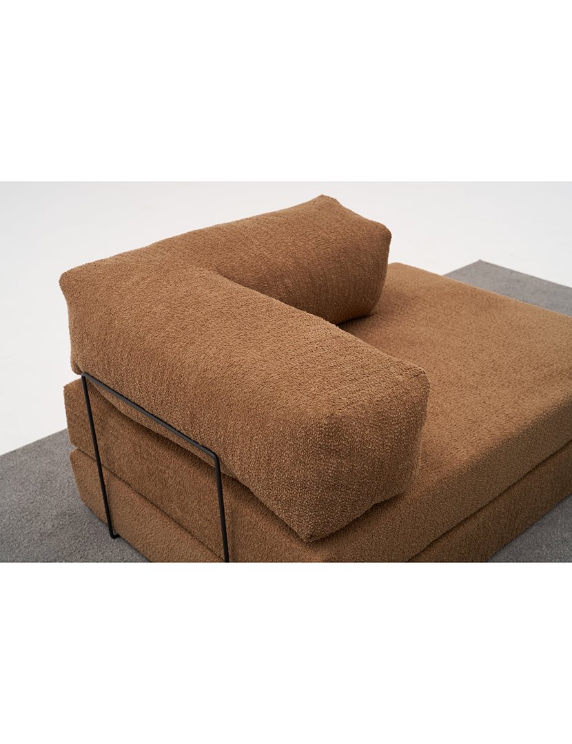 Módulo Chaise Longue Comfort Castanho