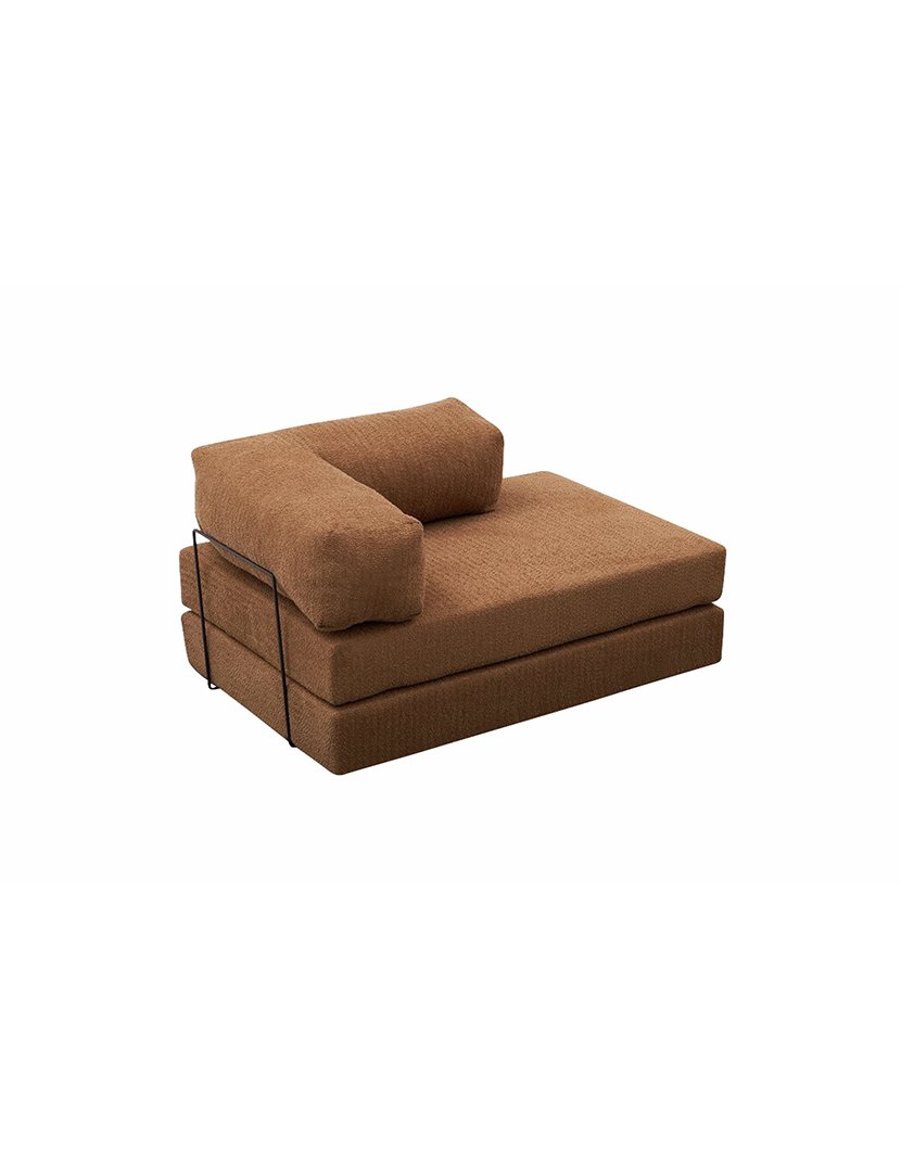 Módulo Chaise Longue Comfort Castanho