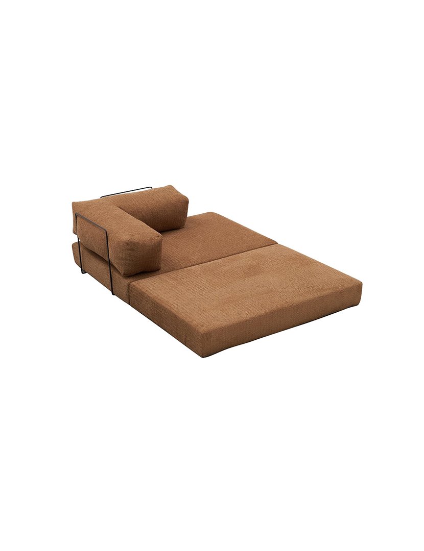 Módulo Chaise Longue Comfort Castanho