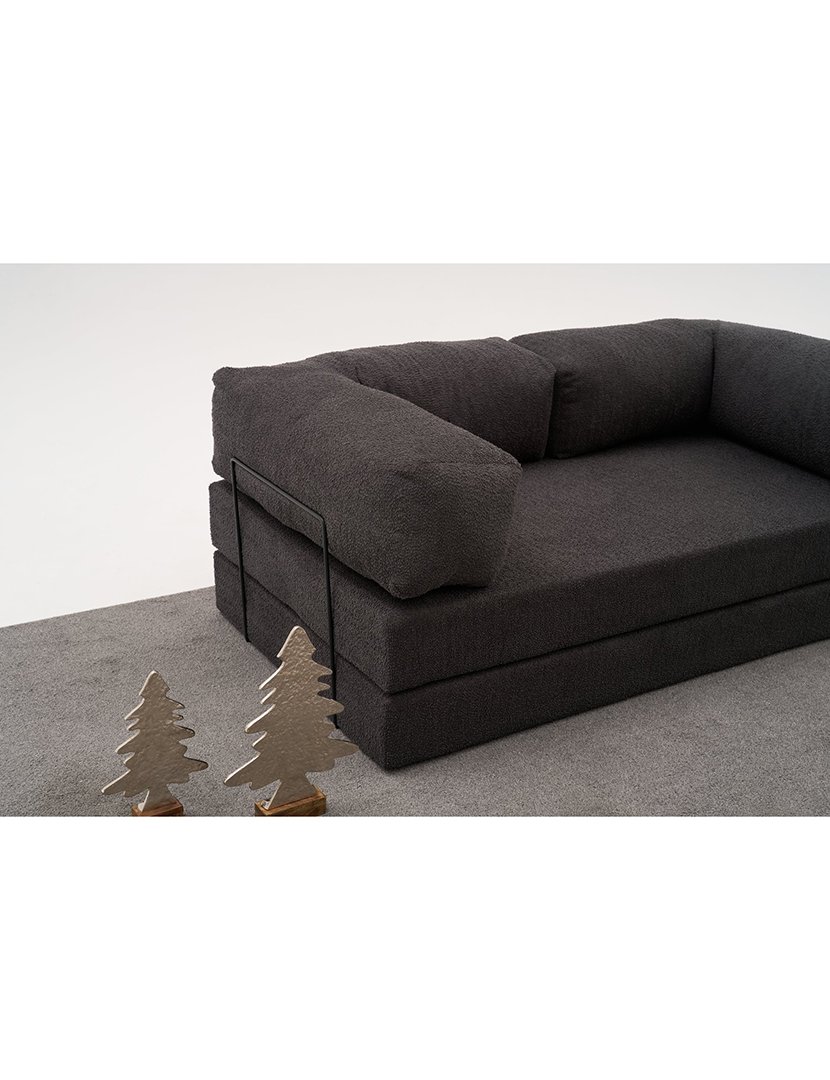 Sofá Cama 3L Comfort Antracite