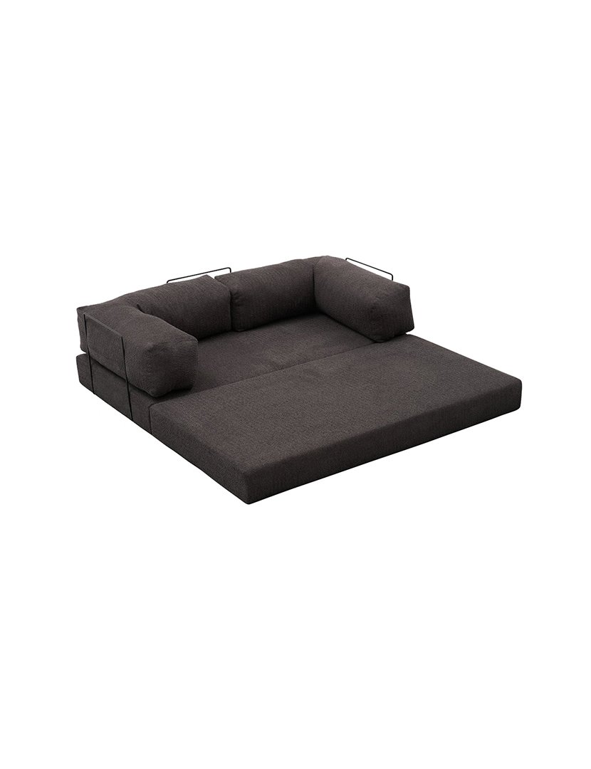 Sofá Cama 3L Comfort Antracite