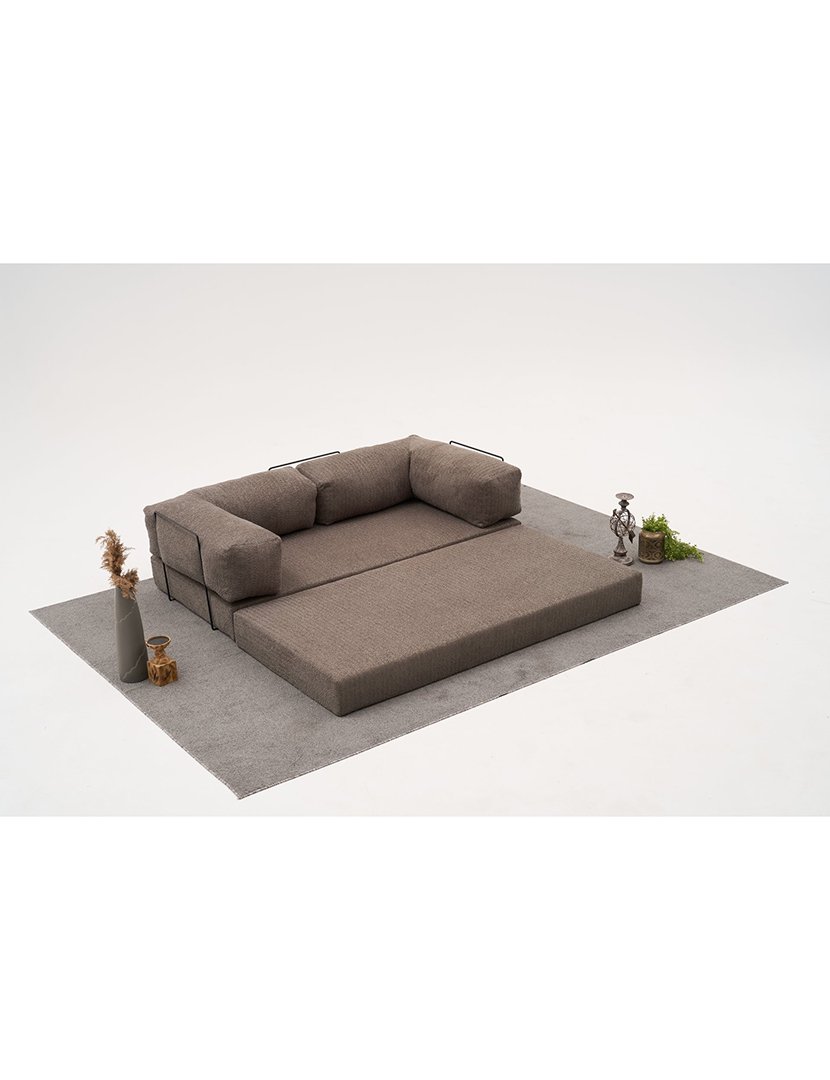 Sofá Cama 3L Comfort Cinzento