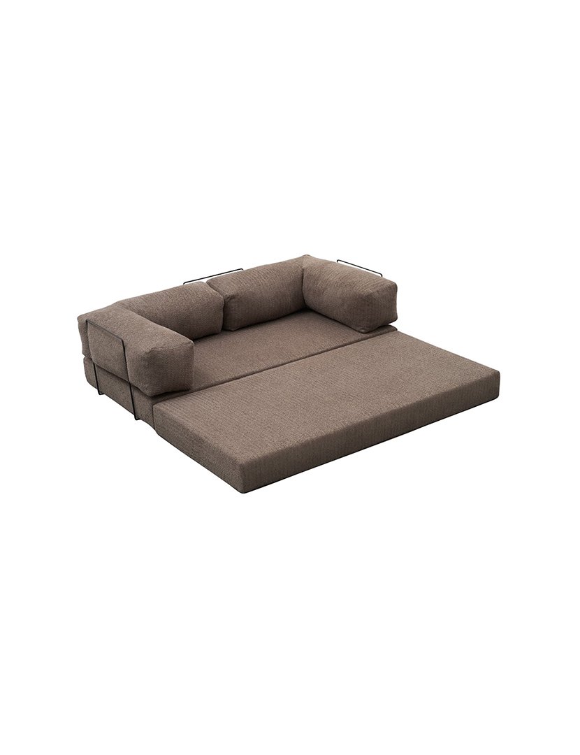 Sofá Cama 3L Comfort Cinzento