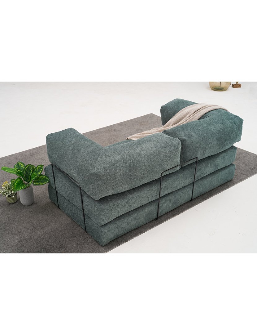Sofá Cama 3L Comfort Verde
