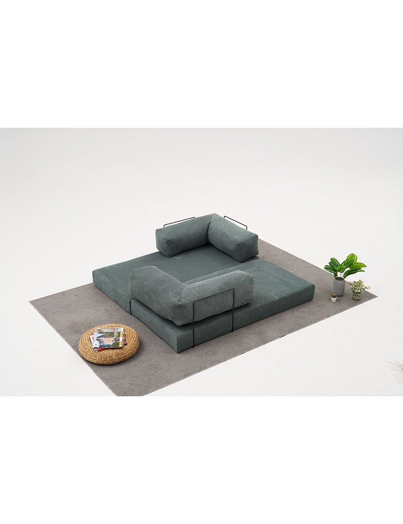 Sofá Cama 3L Comfort Verde