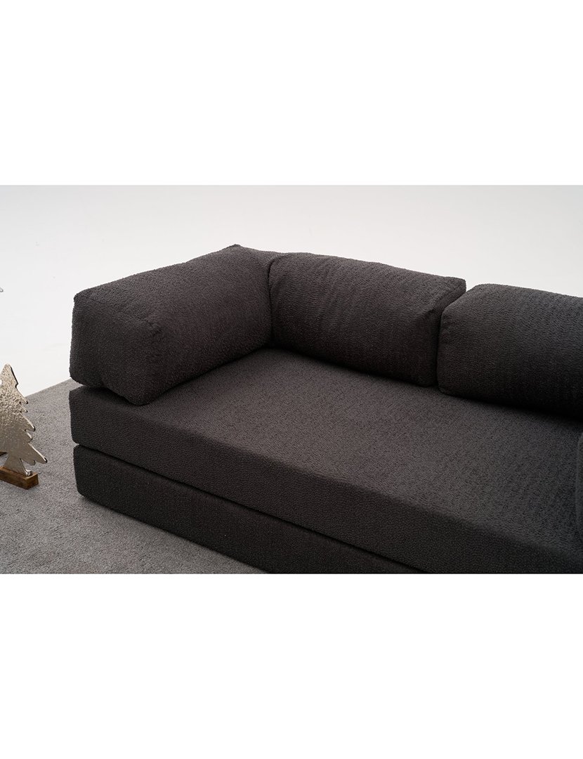 Sofá Chaise Longue Direito Comfort Antracite