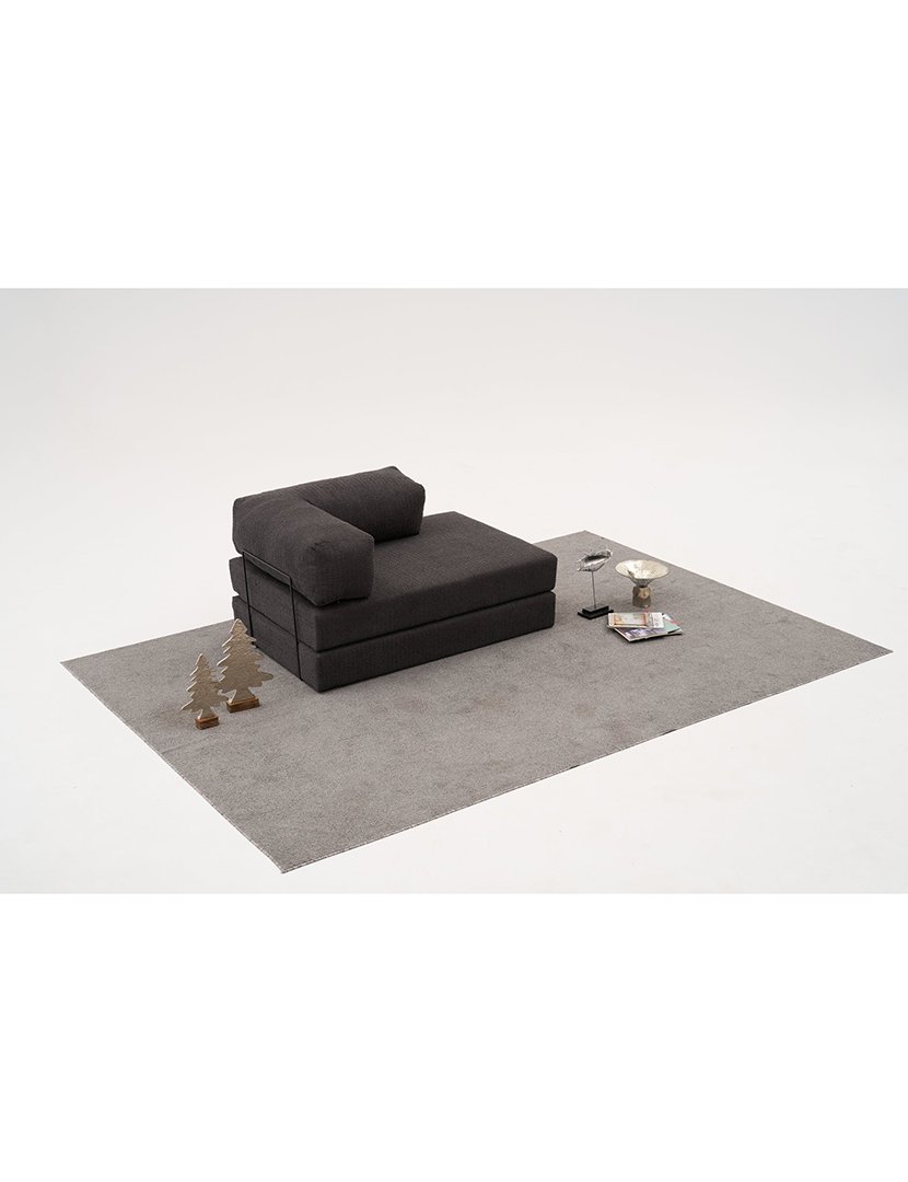 Sofá Chaise Longue Direito Comfort Antracite