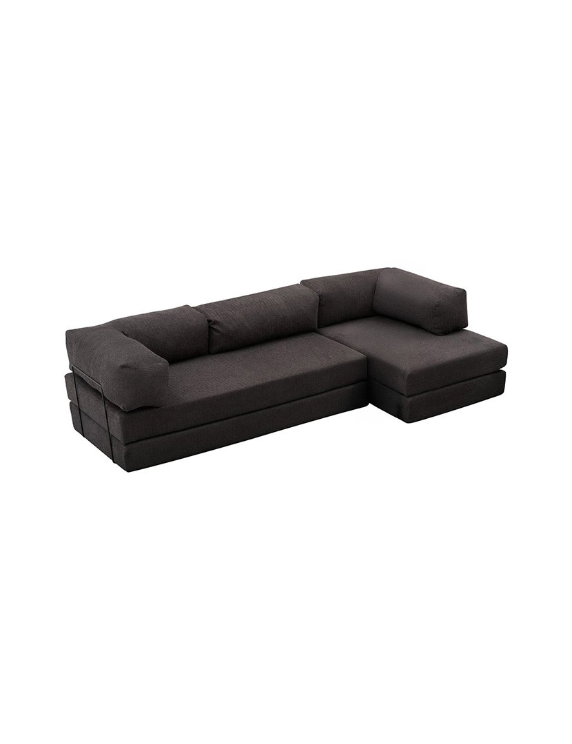 Sofá Chaise Longue Direito Comfort Antracite