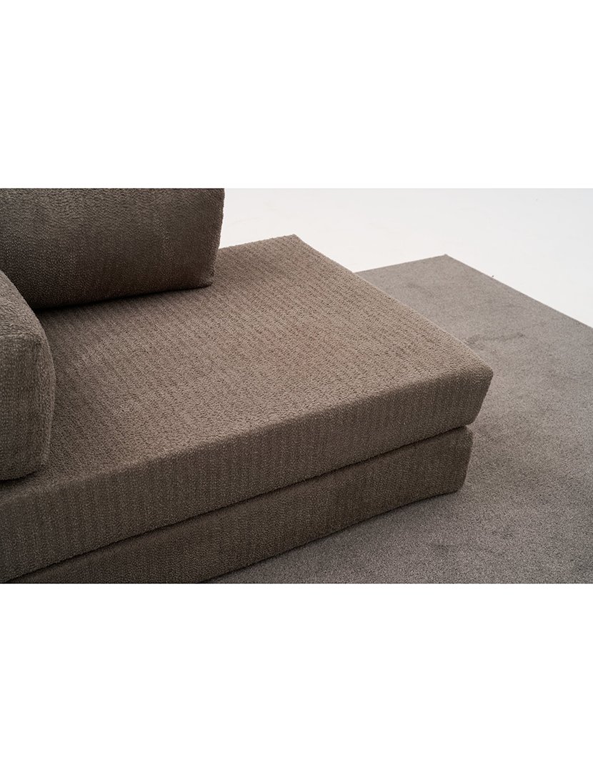 Sofá Cama Chaise Longue 3L Comfort Cinzento