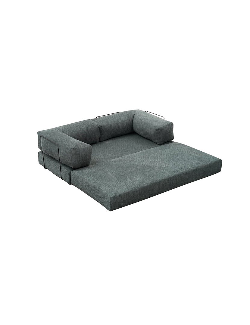 Sofá Cama Chaise Longue Comfort Mini Verde