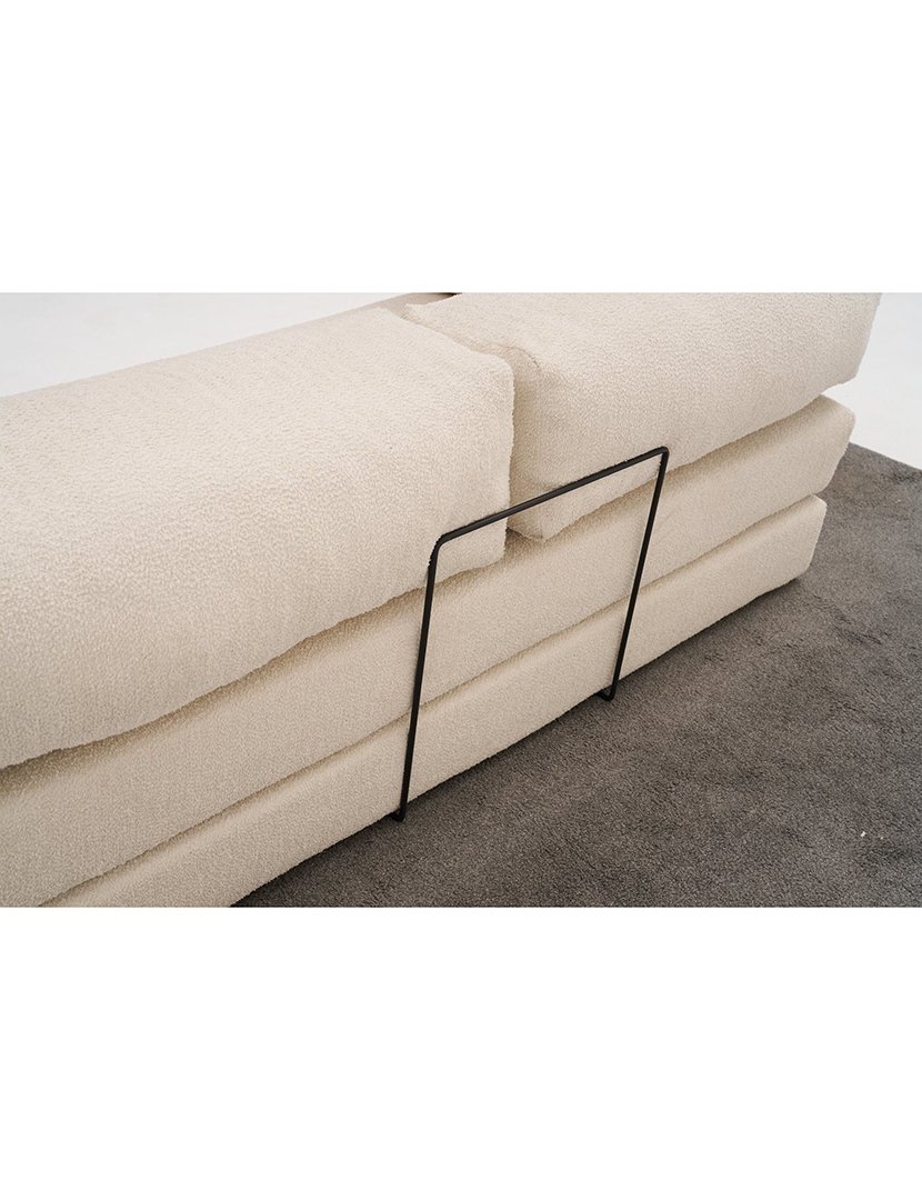 Sofá Cama Chaise Longue Comfort Mini Creme