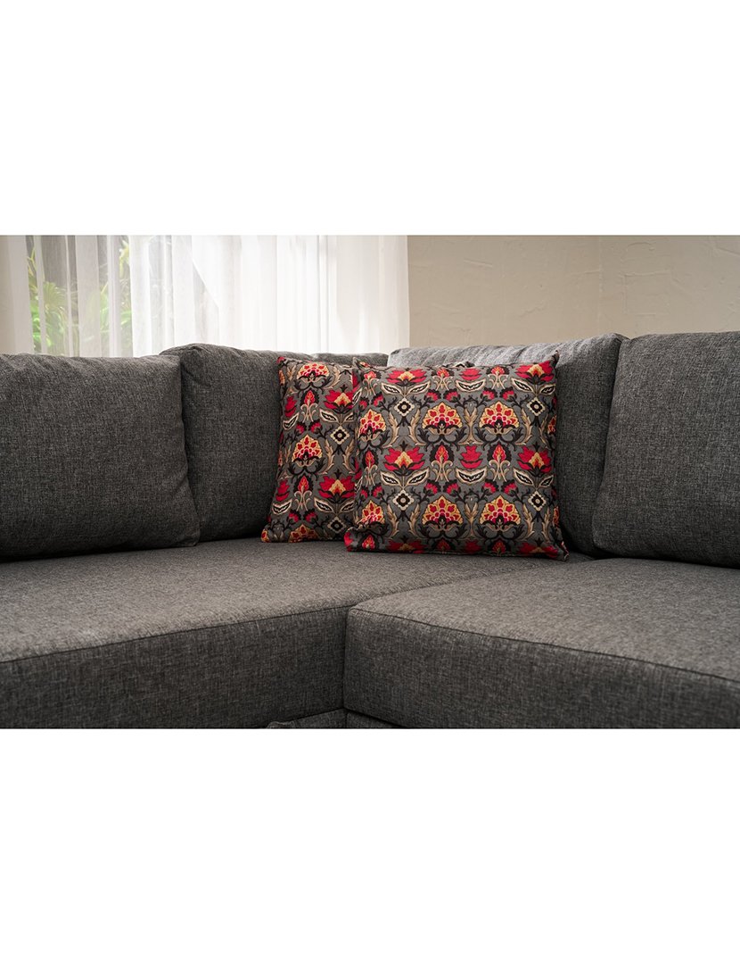 Sofá Cama Canto Ali Left Cinzento