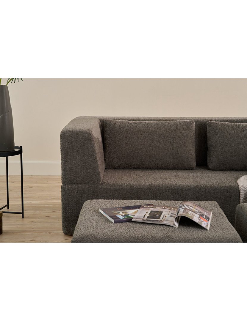 Sofá Cama 2L Pirgos Cinzento