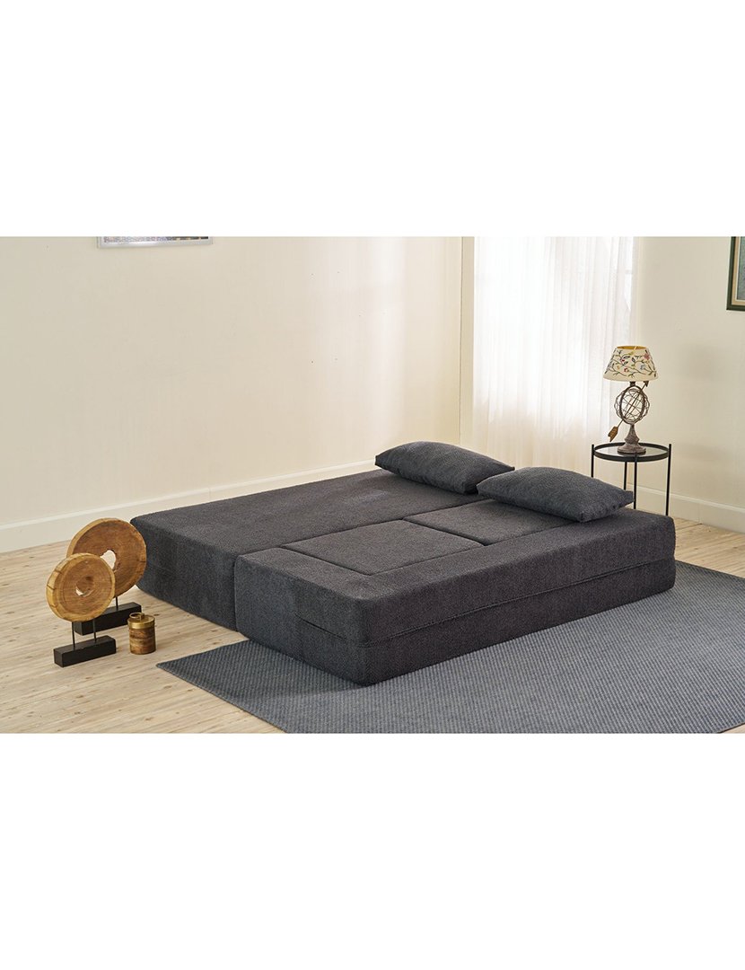 Sofá Cama 2L Pirgos Antracite