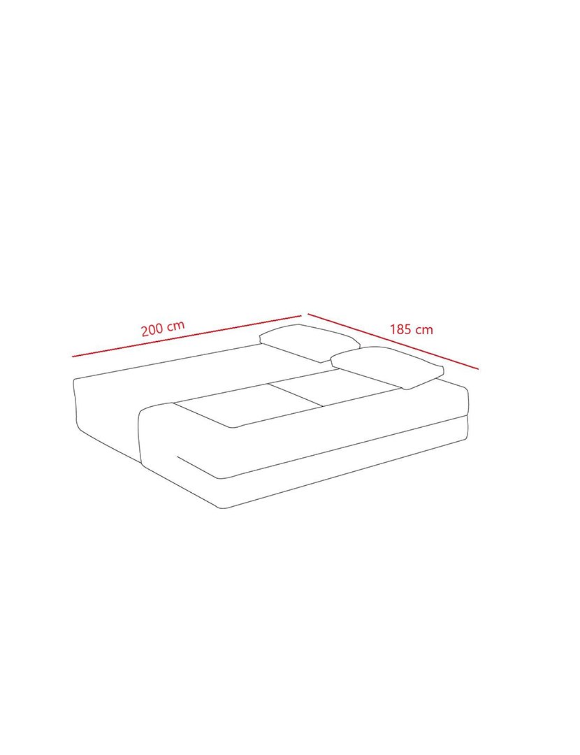 Sofá Cama 2L Pirgos Laranja