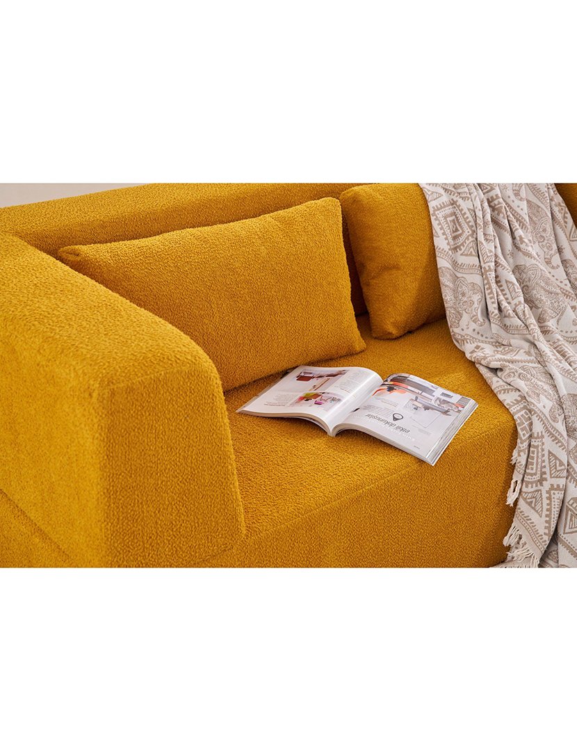 Sofá Cama 2L Pirgos Laranja