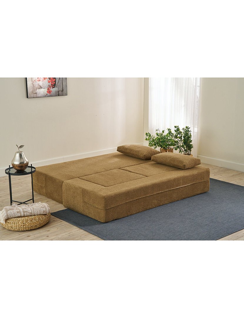 Sofá Cama 2L Pirgos Castanho