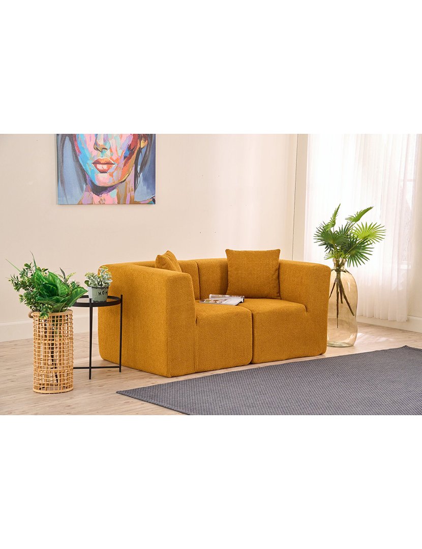 Sofá Modular 2L Raks Laranja
