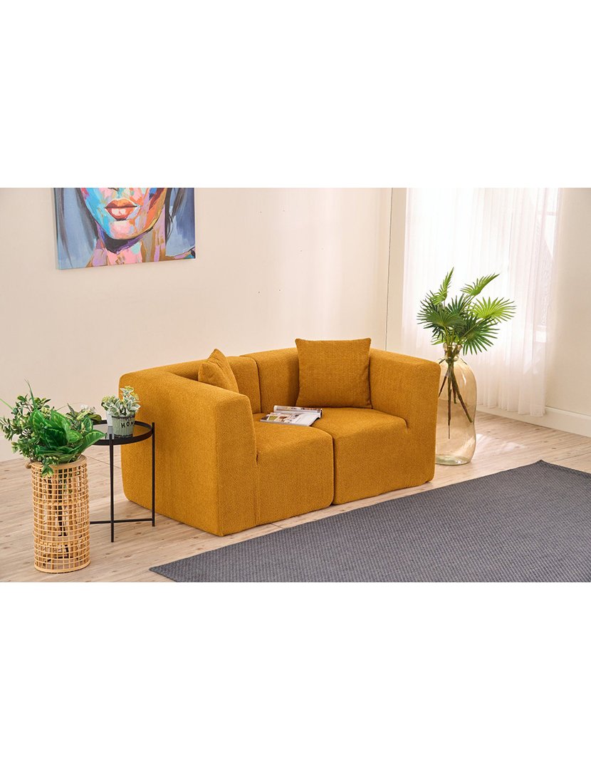 Sofá Modular 2L Raks Laranja