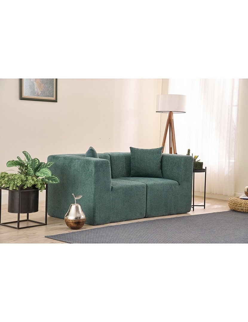 Sofá Modular 2L Raks Verde