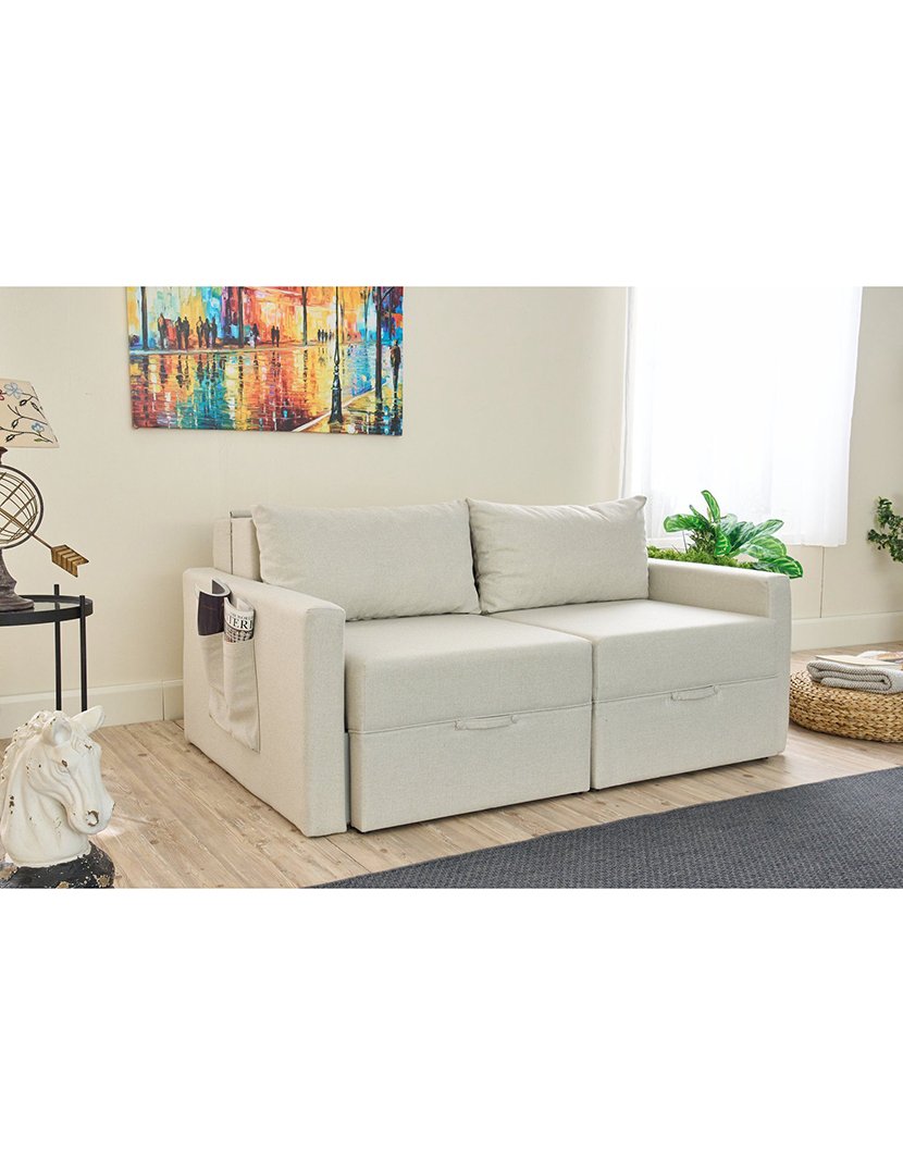 Sofá Cama 2L Saros Creme